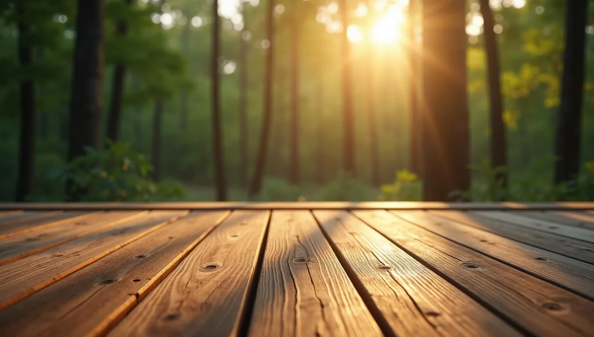 Stock de bois empilé sur la plateforme de Locmaria-Grand-Champ